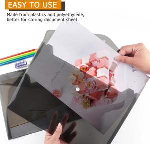 <span class=keywords><strong>Enveloppe</strong></span> <span class=keywords><strong>en</strong></span> plastique A4, <span class=keywords><strong>enveloppe</strong></span> poly, dossier de documents transparent, dossier de classement <span class=keywords><strong>en</strong></span> plastique pour l'organisation <span class=keywords><strong>à</strong></span> <span class=keywords><strong>domicile</strong></span>, au <span class=keywords><strong>travail</strong></span> et au bureau - Product Image 5