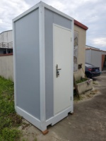 Usine chinoise de conteneurs sanitaires préfabriqués portables et mobiles pour camping, douches, salles de bain, toilettes publiques extérieures, en vente