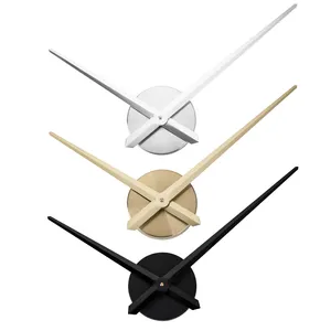 <span class=keywords><strong>Horloge</strong></span> murale à aiguilles larges, décoration 3D, mouvement à quartz, pièces de mécanisme, grands moteurs d'<span class=keywords><strong>horloge</strong></span> - Product Image 1