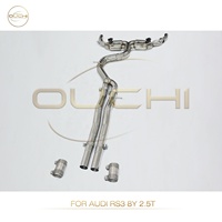 Tuyaux d'échappement Catback en acier inoxydable 304 pour Audi RS3 8Y 2.5T avec silencieux à valve, pièces de performance automobile Plug and Play
