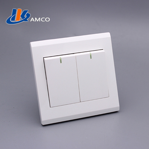 สวิตช์ติดผนัง HKAMCO ไร้สาย 1 ช่อง 1 ทาง แบบสองขั้ว วัสดุ PC สีขาว พร้อมกรอบหน้ากาก 250V 10A รองรับ NFC ควบคุมผ่านแอป ได้รับการรับรองมาตรฐาน CE/ISO9001 - Product Image 1