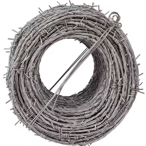 Fabricantes Peso <span class=keywords><strong>de</strong></span> torsión inversa 20-11BWG <span class=keywords><strong>Alambre</strong></span> <span class=keywords><strong>de</strong></span> hierro galvanizado Bobina <span class=keywords><strong>de</strong></span> <span class=keywords><strong>alambre</strong></span> <span class=keywords><strong>de</strong></span> <span class=keywords><strong>púas</strong></span> Maquinilla <span class=keywords><strong>de</strong></span> afeitar única Valla <span class=keywords><strong>de</strong></span> granja <span class=keywords><strong>Precio</strong></span> <span class=keywords><strong>por</strong></span> <span class=keywords><strong>metro</strong></span> <span class=keywords><strong>de</strong></span> longitud - Product Image 4
