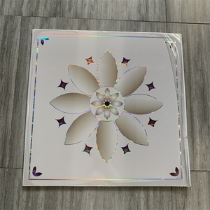 Longtemps 595*595mm décoration de bureau carreaux de plafond <span class=keywords><strong>panneaux</strong></span> de plafond en PVC à Guangzhou Chine - Product Image 4