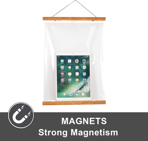 Wholesale Custom Size Wood <b>Poster</b> Hanger Picture Wall Art Hanging 21cm Black Magnetic Home Decor Wood <b>Poster</b> <b>Frame</b> - Product Image 5