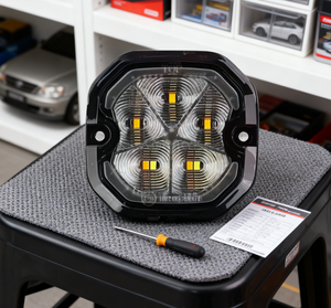 Đa năng siêu mỏng 7mm 12 Watt ánh sáng nhấp nháy không thấm nước cho cảnh báo xe khẩn cấp trong nhiều màu sắc tươi sáng - Product Image 4