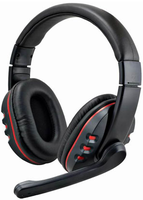 Casque de jeu filaire supra-auriculaire de haute qualité avec transducteur hybride, APT-X, faible latence, capture vocale claire, suppression du bruit, design pliable, IPX-7