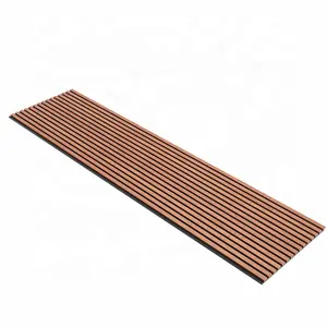 Best selling quality soundproofing materials acoustic wood wall wood panels wall decorinterior