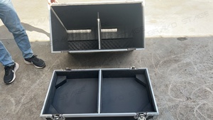 Custom ATA Speaker Flight Road Case para 2x <span class=keywords><strong>DAS</strong></span> 512A <span class=keywords><strong>Altavoces</strong></span> - Product Image 5