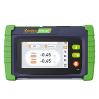 Medidor de Potencia Óptica KOMSHINE KPM-43F con Pantalla Táctil, División de Longitud de Onda de Fibra Óptica, VFL, para FTTH KPM43F