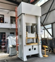 Prensa Hidráulica de Marco Cerrado de 200 Toneladas, Alta Precisión, Económica, con Certificación CE e ISO, Motor PLC, Bomba, Venta Directa de Fábrica para Procesamiento de Metales