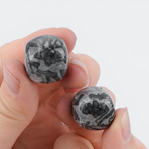 Piedra de cristal pulido de <span class=keywords><strong>Picasso</strong></span> Stone para peces curativos rodantes para paisajismo de tanques y otras artesanías de cristal - Product Image 5