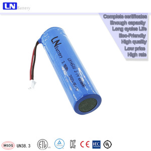 שיעור גבוה C-שיעור כוח נטענת LN14500 800mAh 3.7v ליתיום סוללה מפעל - Product Image 3