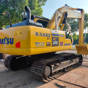 Usato <span class=keywords><strong>Komatsu</strong></span> <span class=keywords><strong>Pc200</strong></span>-8 escavatore 20 Ton originale giapponese idraulico usato <span class=keywords><strong>Komatsu</strong></span> <span class=keywords><strong>pc200</strong></span> 200 escavatore cingolato - Product Image 1