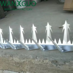 Chất Lượng Cao Nhúng Nóng Mạ Kẽm Chống Leo Lên Chim Gai Trên Mái Nhà Dao Cạo Gai Cho Bán - Product Image 5