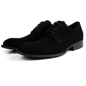 Zapatos Oxford de Cuero Vacuno <span class=keywords><strong>Aut</strong></span>éntico con Plantilla Amortiguadora y Forro Transpirable, Zapatos de Negocios para Hombre, Zapatos de Vestir - Product Image 2