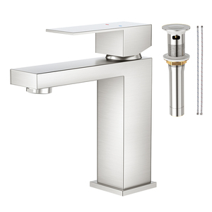 304ss thép cao cấp duy nhất xử lý phòng tắm rửa lưu vực vuông vòi <span class=keywords><strong>Mixer</strong></span> <span class=keywords><strong>tap</strong></span> hiện đại chậu rửa lưu vực chậu nước Vòi <span class=keywords><strong>tap</strong></span> - Product Image 3