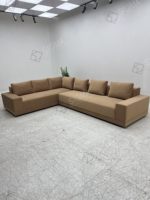 Canapé modulaire en forme de L, confortable et rembourré, pour salon moderne et luxueux