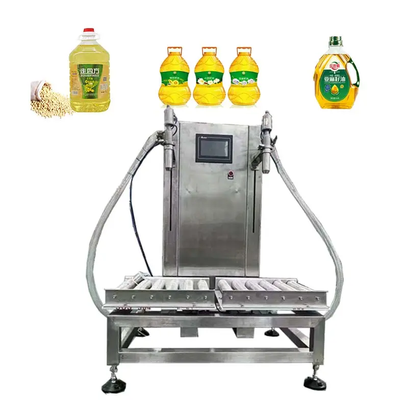 Filling machine edible oil glue viscous juice milk perfume automatic liquid filling machine