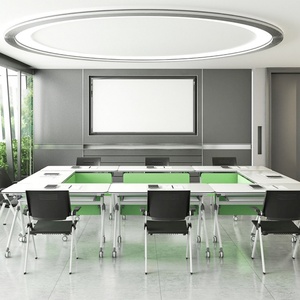 MIGE Modern Office Furniture Modular Training Desk for Meeting Room Convertible Extendable for Home Office School Hospital Use - Product Image 3