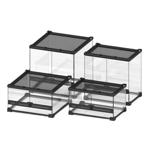 OEM/ODM Büyük Boy Yağmur Ormanı Habitat Tankı, Kaplumbağa, Yılan ve Sürüngenler için Drenaj Sistemi ve Havalandırma Delikleriyle - Product Image 3