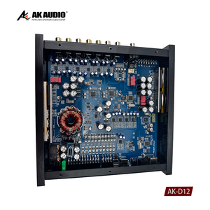 AK-D12 amplificateur de voiture <span class=keywords><strong>DSP</strong></span> haute puissance bloc Mono <span class=keywords><strong>DSP</strong></span> amplificateur automatique nouveau Design 4 canaux 4*100W pour caisson de basses - Product Image 2