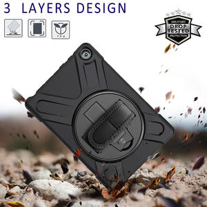 Boîtier robuste robuste avec sangle pour <span class=keywords><strong>Amazon</strong></span> Kindle Fire HD 8 2020 Enfants Tablette Protecteur Coque construite en d'épaule sangle - Product Image 6