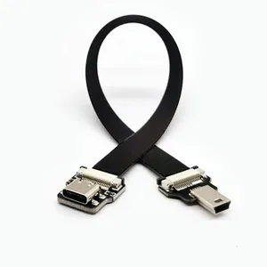 Cáp Micro Sang USB A Nhà Sản Xuất Theo Yêu Cầu Của Nhà Máy, Cáp OTG USB Dữ Liệu Góc 90 Độ