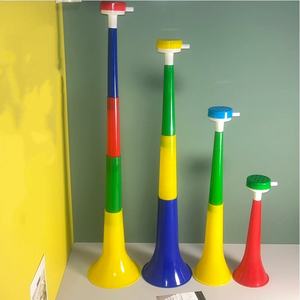 Corneta de Animación Extensible de 1 a 4 Secciones, Juguete de Plástico para Soplar, Accesorio para Animar en Eventos Deportivos - Product Image 3