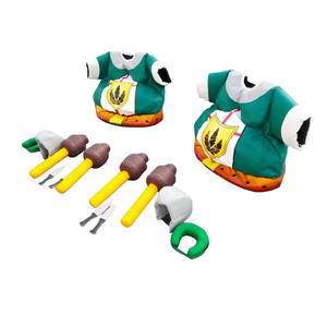 Trajes de sumo de guerrero vikingo de PVC verde, juegos de lucha de sumo temático, juegos de trajes de sumo inflables de lucha - Product Image 1