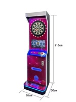 Machine de tir de fléchettes en métal à jetons électrique de vente chaude 1 an de garantie pour les loisirs et le divertissement d'intérieur