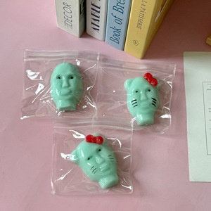 Juguete Blandito de TPR con Cabeza de Extraterrestre Verde, Divertido y Original, para Aliviar el Estrés, Regalo Creativo -Pop Pimples- para Niños y Adultos, Juguetes Blanditos Taba - Product Image 4