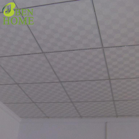 Plafond suspendu en plâtre de style luxueux, plafond en plâtre du Liban et panneau de plafond en plâtre