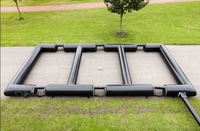 Offre Spéciale 2026 : Terrain de Football Gonflable Commercial 3V3 Triple Panna Arena 3-en-1 – Terrain de Soccer Gonflable Près de Chez Vous