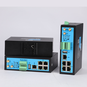 Cổng công nghiệp an toàn 4G kết nối Ethernet di chuyển tiếp 5 Cổng màn hình cổng không dây cho nhà sản xuất không khí - Product Image 2