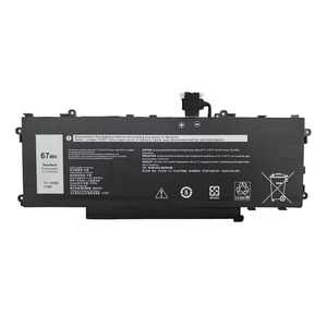 Wholesale GT6TK 67Wh Laptop Battery Replacement for Dell Latitude 9440 9450 2-in-1 Series 0MWK05 MWK05 Notebook battery - Product Image 1