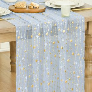 Runner da Tavola Personalizzato in Poliestere 100% Riutilizzabile, 10 Piedi, con Glitter Metallizzato, per Matrimoni e Anniversari - Product Image 6