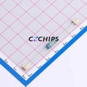 ตัวต้านทานผ่านรู MGR01WJ0434A10ผ่านชิ้นส่วนรูผ่าน (THT) ฟิล์มคาร์บอน D4xL11.5mm 430Kohm 5% 1W - Product Image 2