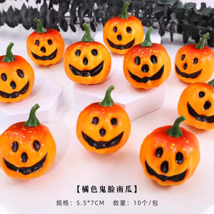 Halloween realista calabaza bruja figurita decoración creativa vacaciones ramo hecho a mano DIY tela Interior precio de fábrica rápido - Product Image 6