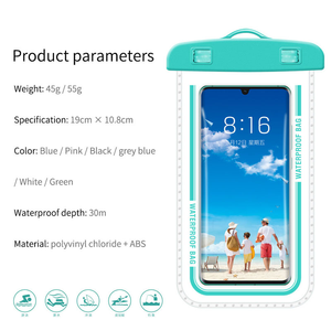 PVC Universal Waterproof Case <strong>Mobile</strong> Phone <strong>Bags</strong> Drift Diving Swimming <strong>Bag</strong> Underwater Dry <strong>Bag</strong> Case for Phones Below 7.<strong>2</strong> Inches - Product Image 3