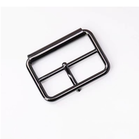 Ceinture métallique de 1 pouce pour boucle en alliage de zinc argenté et doré pour vêtements chaussures en cuir Handbags-25mm/50mm accessoires de manteau