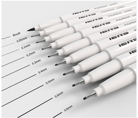 Micro Fineliner Drawing 9, encre noire imperméable, pour croquis professionnels, esquisses d'anime, illustration artistique, aquarelle