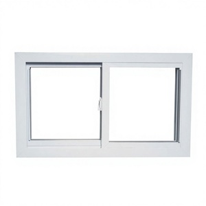 Fenêtres à battants horizontaux en PVC modernes et abordables pour <span class=keywords><strong>chambre</strong></span> à coucher, isolation thermique, verre trempé - Product Image 5