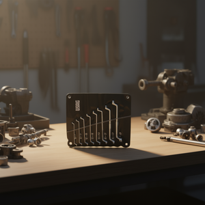 ชุดประแจหกเหลี่ยมยูแซก 8 ชิ้น ชุดเครื่องมือรูปตัว L แบบเมตริกสำหรับการซ่อมแซมที่แม่นยำ - Product Image 3