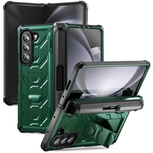 2023 Guangzhou fabricant Anti-choc PC étui de protection couverture Galaxy <span class=keywords><strong>Z</strong></span> Fold 5 sans fil télé<span class=keywords><strong>phone</strong></span> portable Business Design - Product Image 3