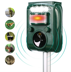 Ahuyentador de Aves Recargable para Exteriores, Ecológico, de Plástico ABS Sólido, 50-100 m², con Energía Solar, Disuasivo para Ovejas y Ahuyentador de Murciélagos - Product Image 1