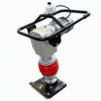 Compacteurs vibrants à moteur en gros avec marteaux de 3 kW et 65 N.m pour la compactation routière