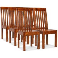 Chaise de salle à manger en bois massif, style italien, français, moderne, luxe, avec coussin en cuir épais, rembourrée, pour salle à manger, restaurant, hôtel, cuisine