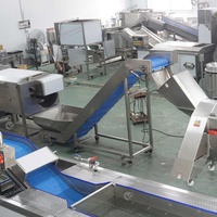 Commerciële Automatische Krulvriesmachine Aardappel Schillen Wassen Snijden Tandwielpomp RVS 500-2000kg/u Franse Friet Golvend