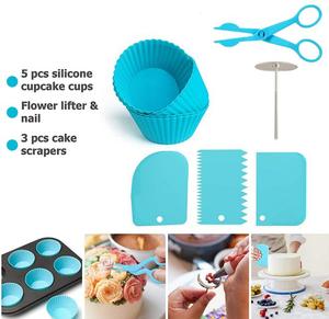 Ensemble de 87 embouts de décoration en acier pour crème, outils et décorations pour gâteaux d'anniversaire <span class=keywords><strong>à</strong></span> usage commercial - Product Image 2