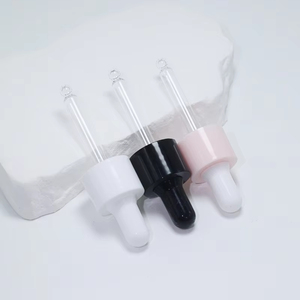 New 30ml Round Glass Transparent Frosted Flat Shoulder <b>Dropper</b> <b>Bottle</b> - Product Image 6